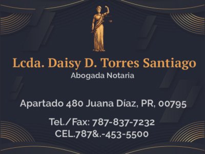 Lcda. Daisy Torres Santiago - Abogada