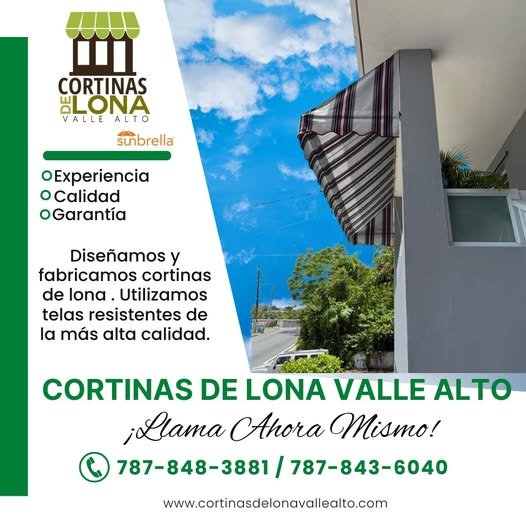 Cortinas de Lona - Valle Alto